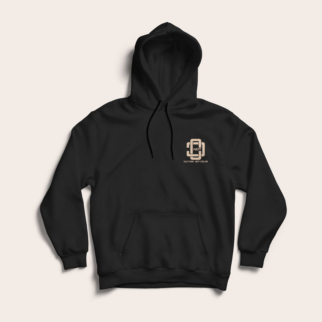 "It's About Culture, Not Color" hoodie is a reminder that every culture has light- and dark-skinned people. We need to look past the exterior and focus on love, respect, acceptance, and embracing one another regardless of skin tone.