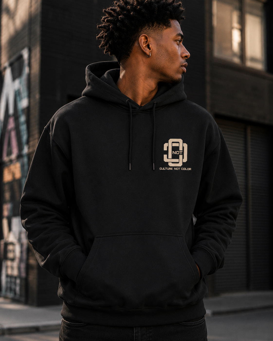 "It's About Culture, Not Color" hoodie