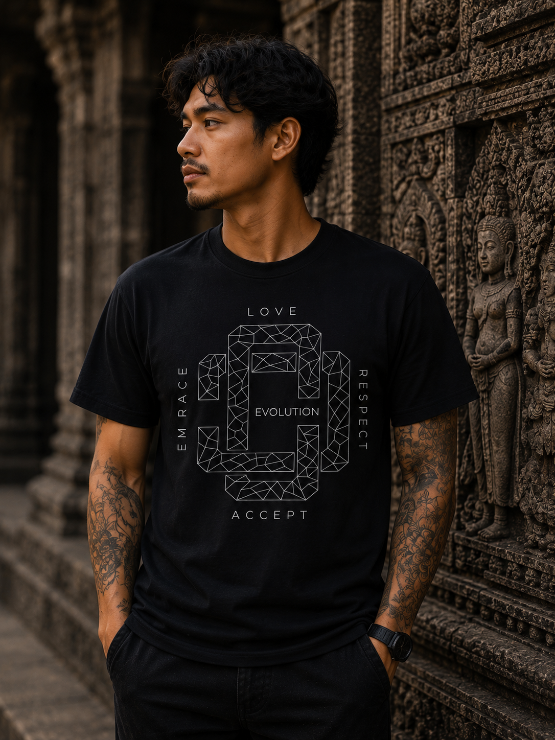 Evolution Glass Tee